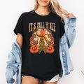 It's Fall Y'all Jack O Lantern Halloween Autumn Seasonal Cozy Soft Cotton Graphic Tee